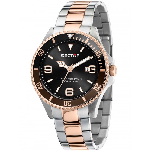Sector R3253161019 series 230 men`s 43mm 10ATM